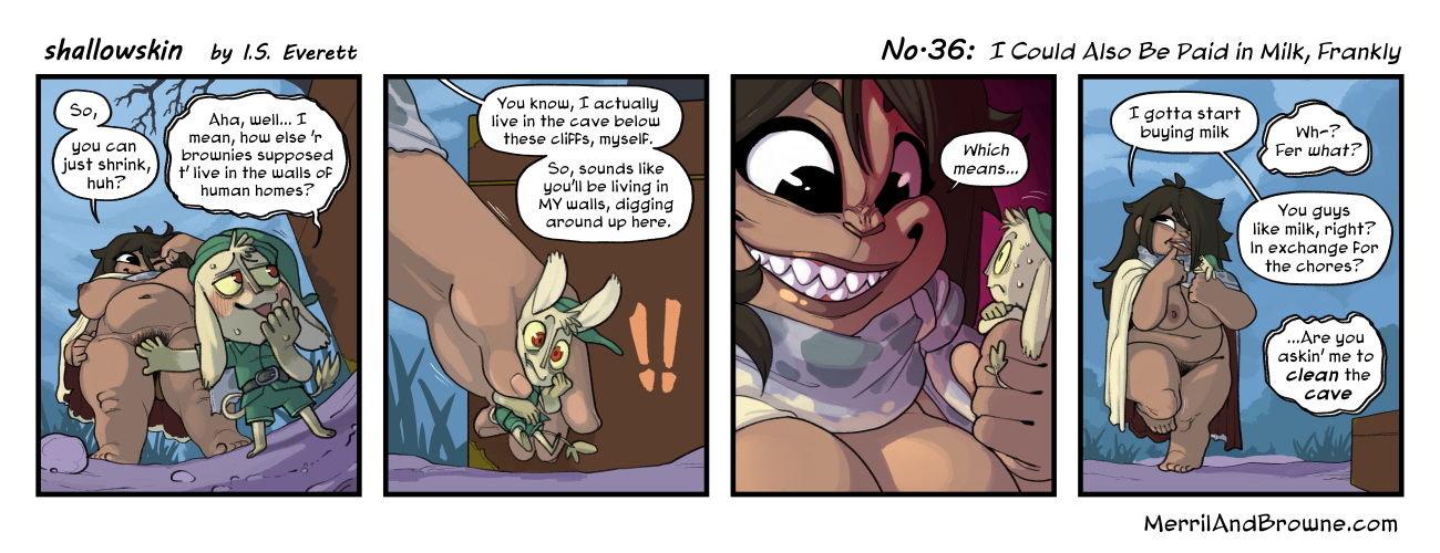 #36: I Could Also Be Paid in Milk, Frankly
