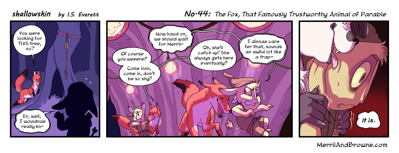 #44: The Fox, That Famously Trustworthy Animal of Parable